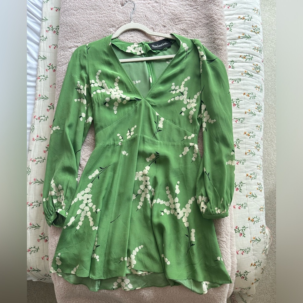 ⛔SOLD ⛔ Realisation Par Kate Green Floral Women's Dress - Picture 4 of 10